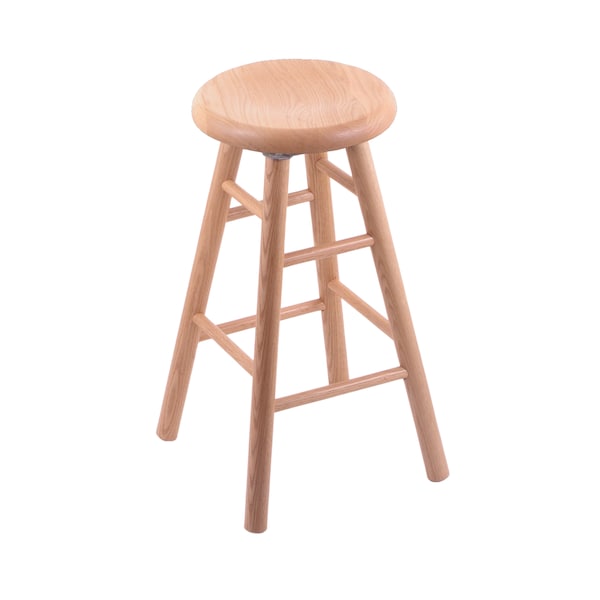 Oak X-Tall Bar Stool, Natural Finish